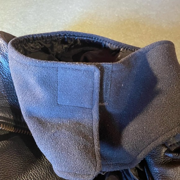 Zody Black leather riding jacket - Picture 8 of 8